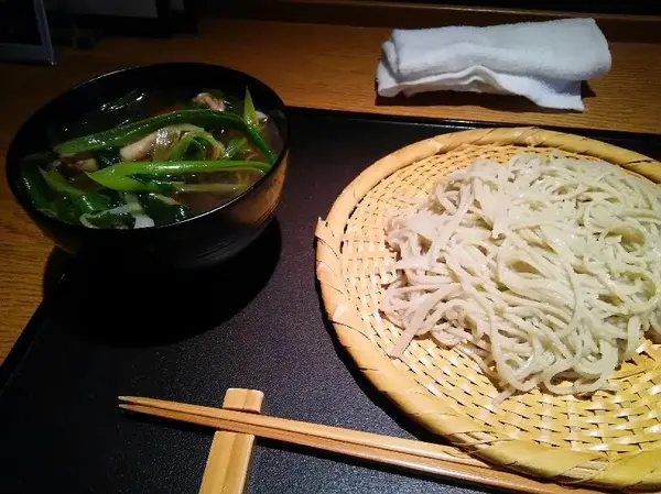 「京鴨のつけ汁ざるそば」