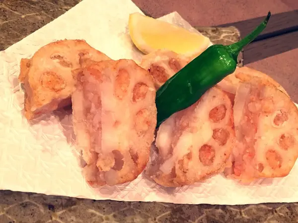 蓮根はさみ揚げ