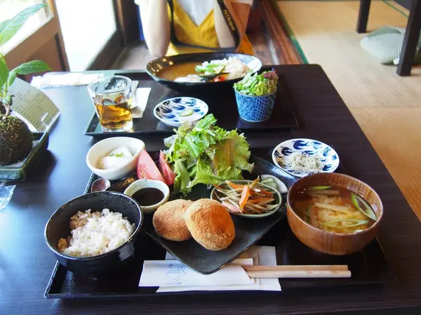 きました！ おからコロッケ膳 🍴