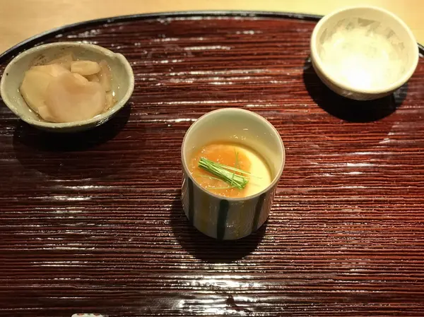 しじみ出汁の茶碗蒸し