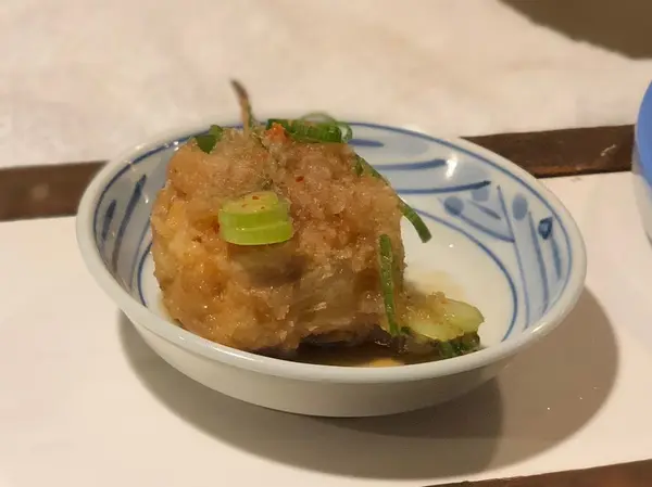 エノキと湯葉包ポン酢