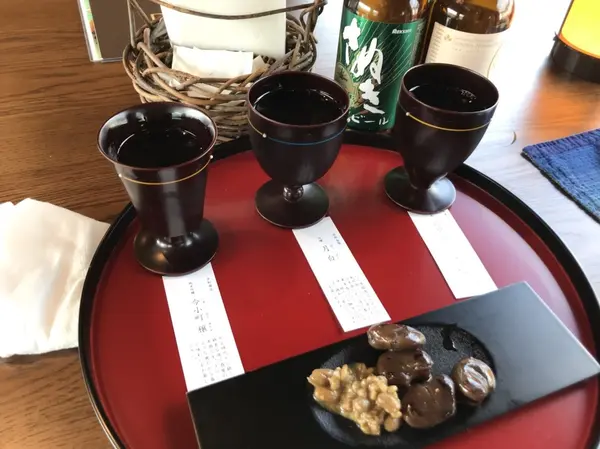 日本酒飲み比べ