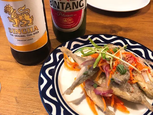 豆アジの南蛮漬け