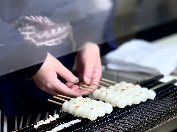 老松の上七軒団子