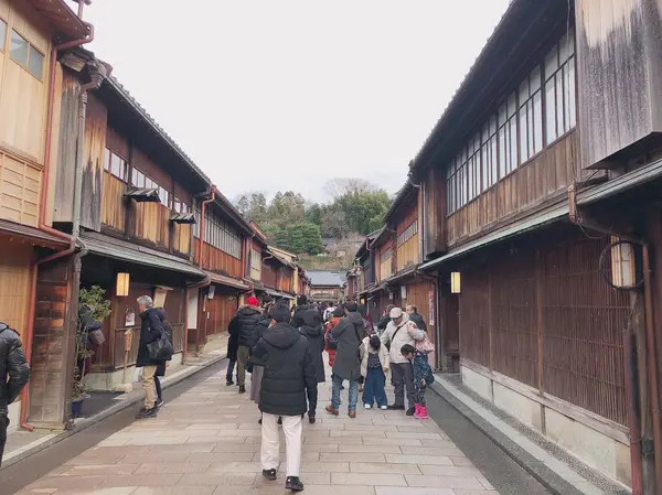 茶屋街の眺め
