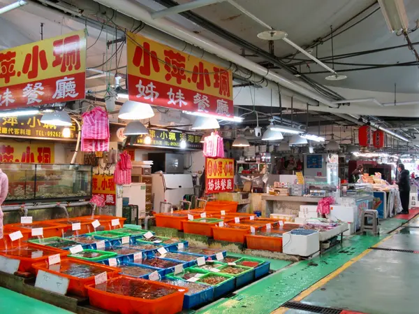 市場の内部