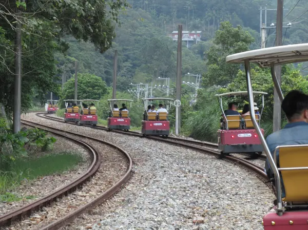 レイルバイク　旧山線鉄道自行車
