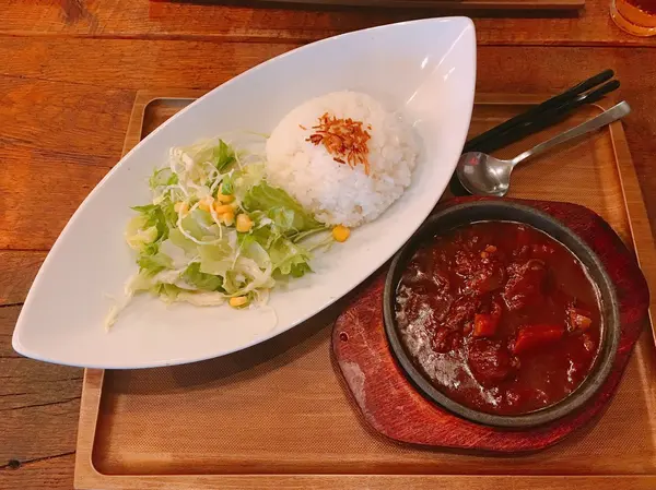 ハンバーグ以外もちゃんと美味しい