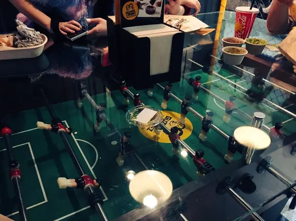 テーブルフットゲームで遊べる!!