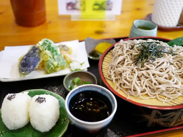 お蕎麦で有名