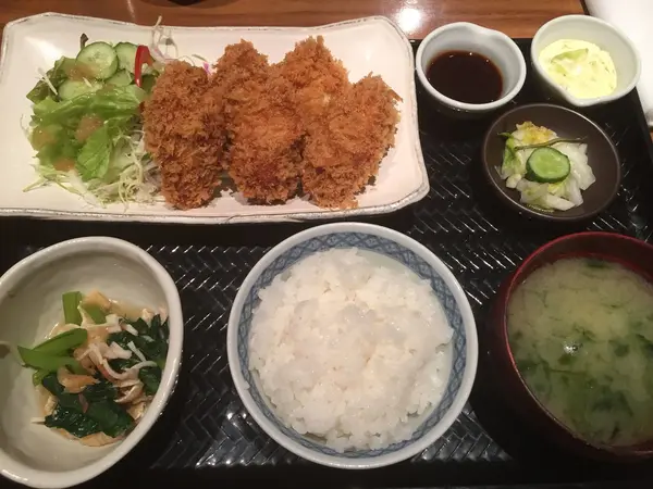 カキフライ定食