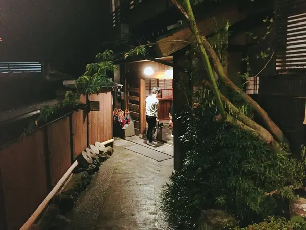夜の雰囲気。