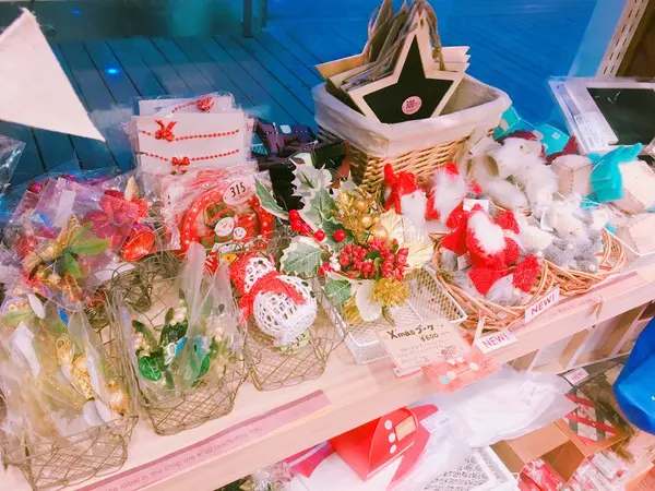 クリスマスモチーフの装飾