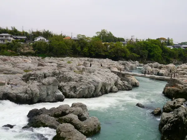 迫力のある景観