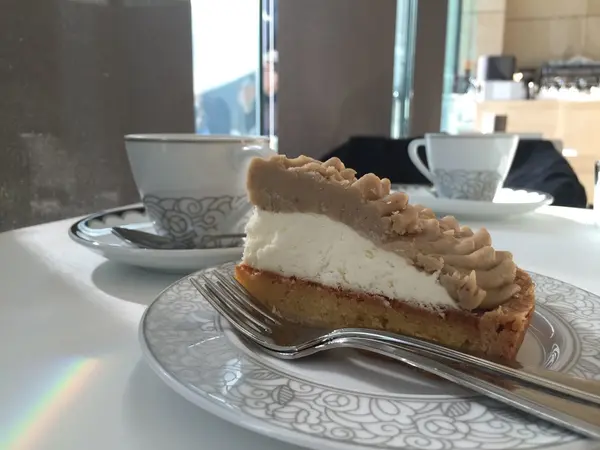 のんびりお茶でも。