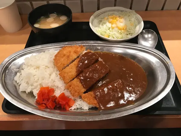 カツカレーセット600円