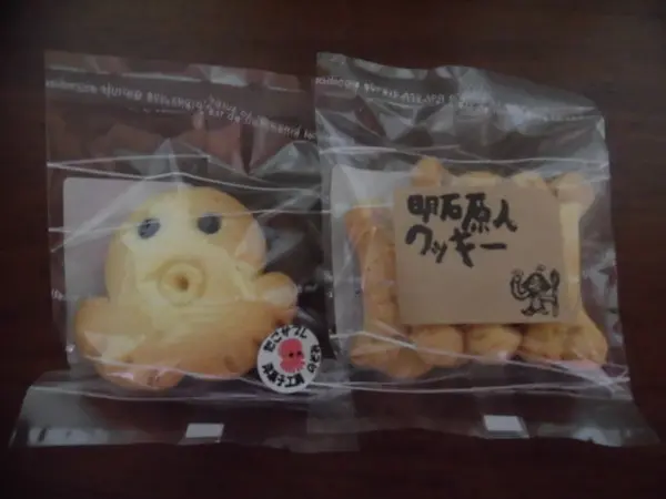 たこサブレと明石原人クッキー