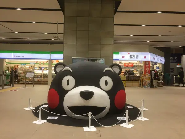 巨大くまモンの首