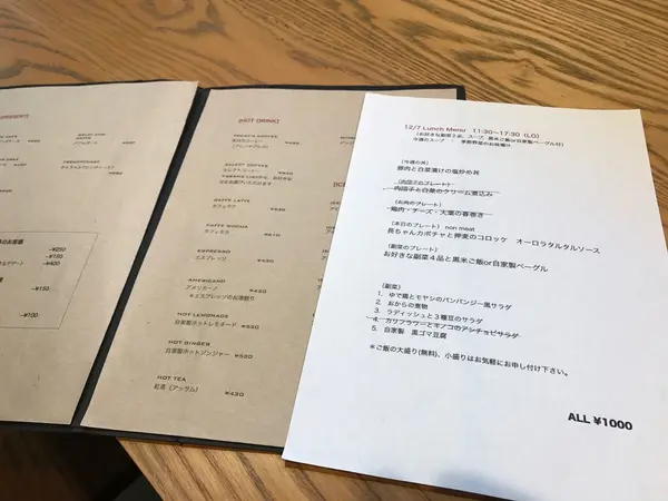 メニュー