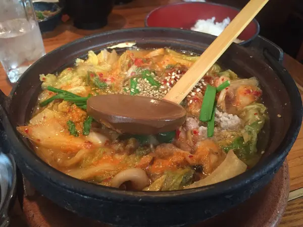 豚キムチ鍋ランチ♡