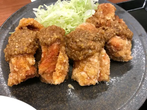 極ウマ唐揚げ梅650円