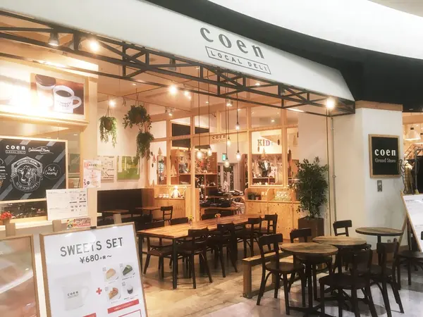 coen カフェ
