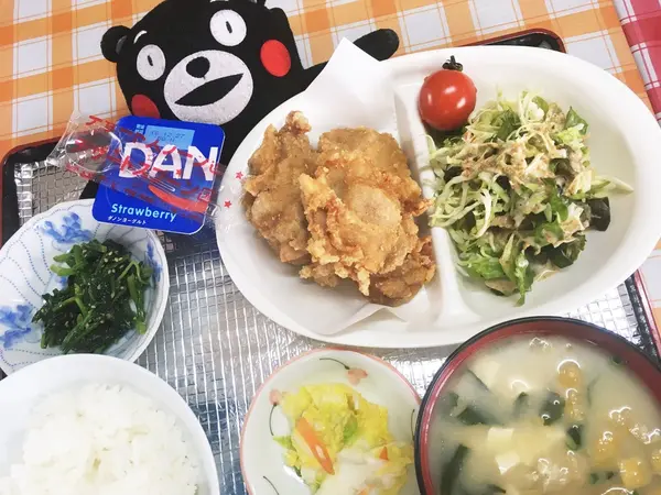 からあげ定食だモン☆