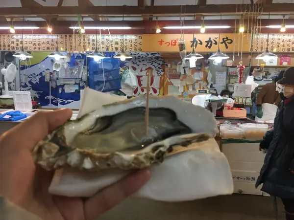 生牡蠣！