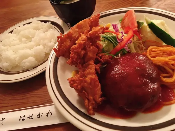 ほっこりするハンバーグ！