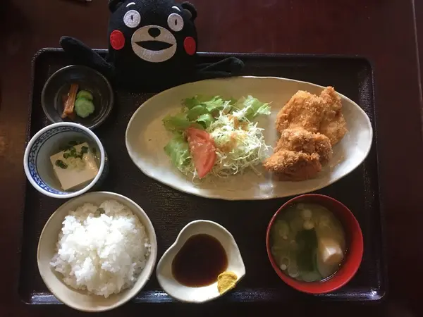 お財布にもやさしい復興定食だモン☆