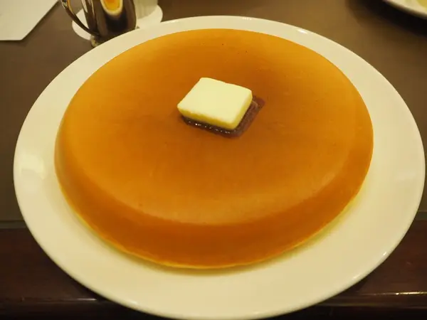 定番メニューのホットケーキ