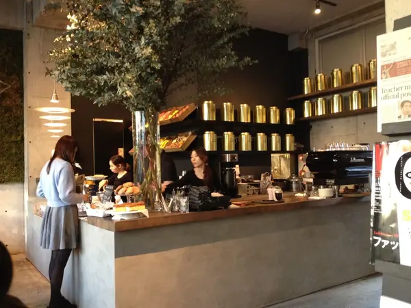 北欧の雰囲気溢れるカフェ