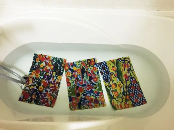 お水に浸して放置。