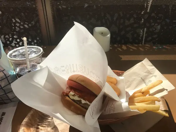 久々のモスバーガー