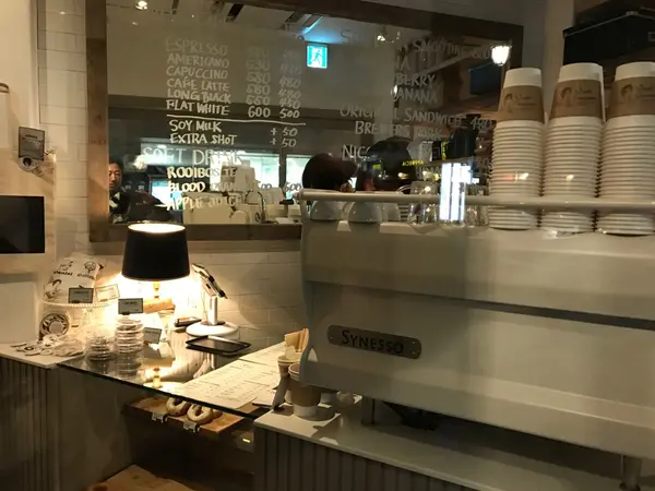 コーヒーとドーナツ