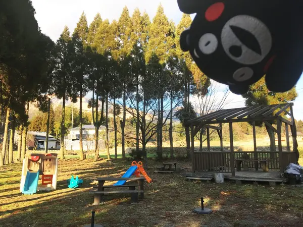 お庭だモン☆