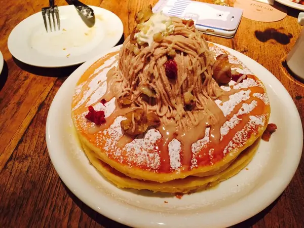 季節限定パンケーキも🥞