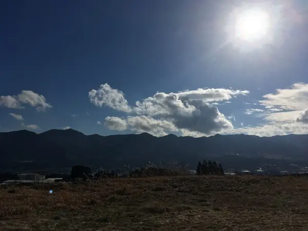 丘の上の駐車場からの眺めがすてきだモン☆