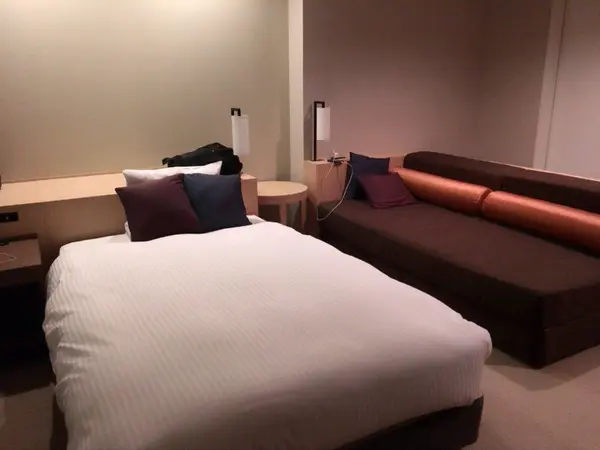 部屋も清潔