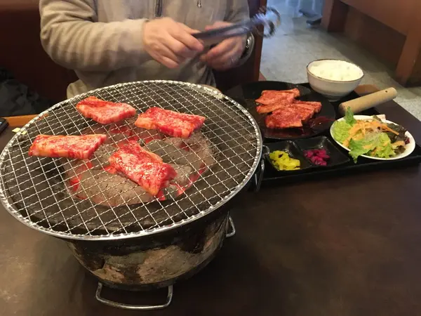 上カルビメガ盛り定食(¥1,780)