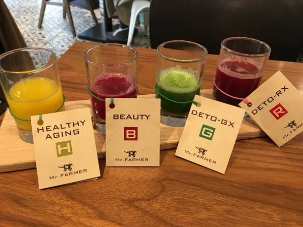 コールドプレスジュースのフライトセット