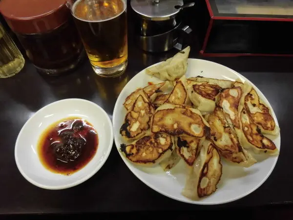赤みそのたれでいただく