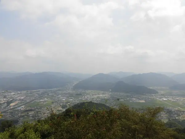 国見山山頂付近
