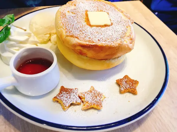 ★ふわふわとろける三つ星パンケーキ★