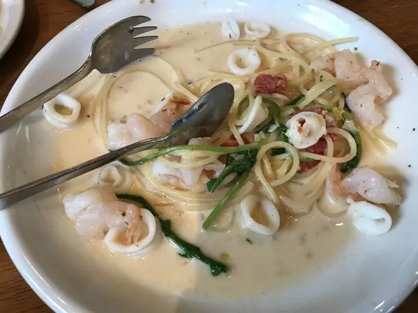 魚介のパスタ