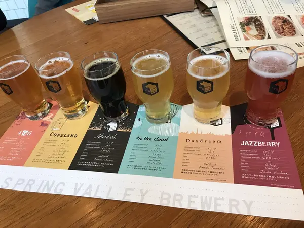 レストランの飲み比べセット