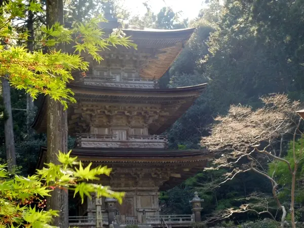 国宝の三重塔