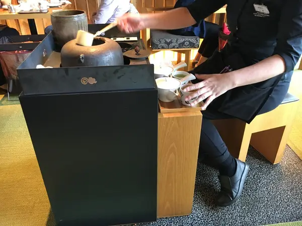 お茶のお支度