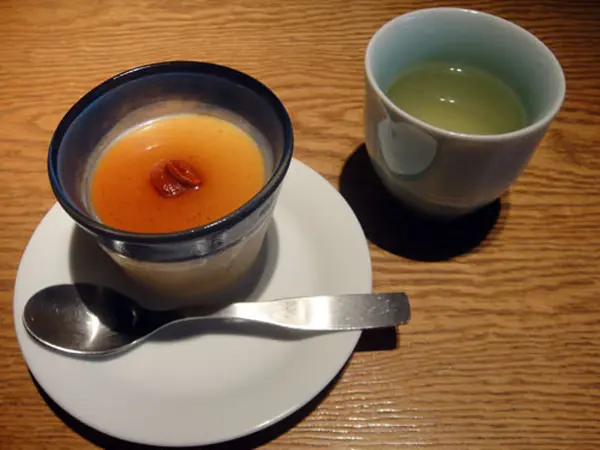 「仁挽き杏仁豆腐」