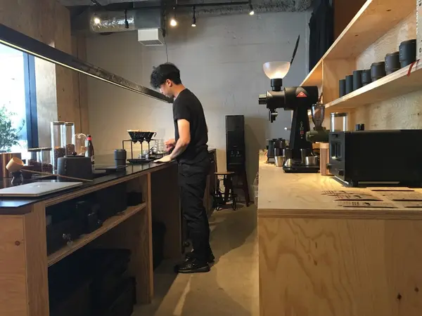 シックでモダンな茶室のよう